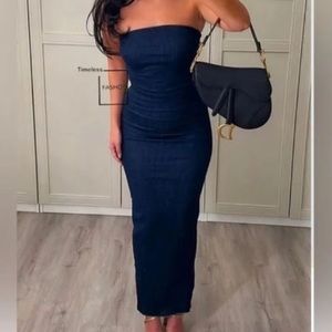 Zara denim dress